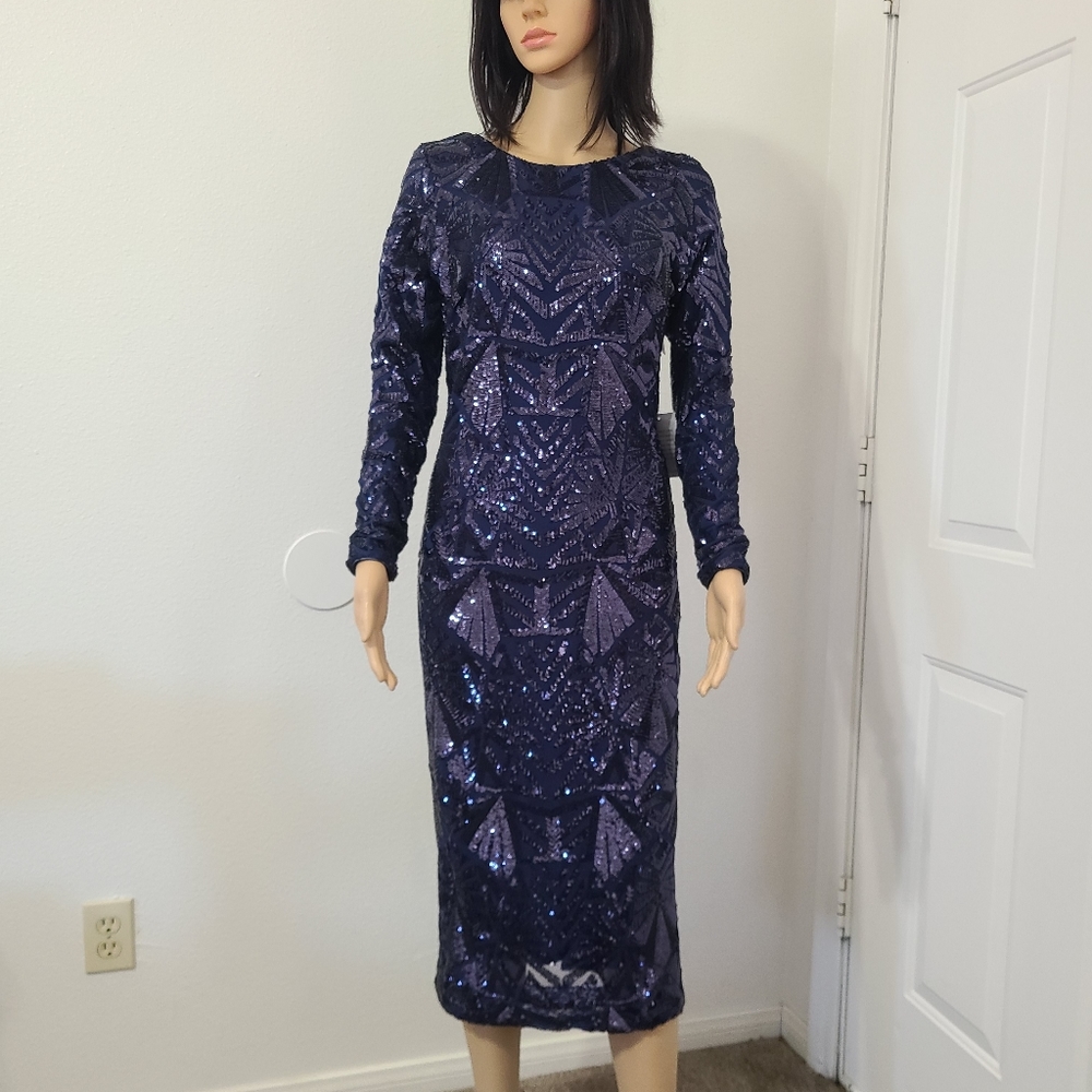 Dress the population Dress sequined